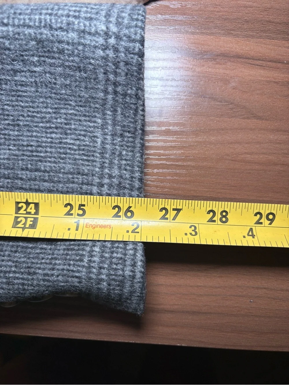 Nordstrom 100% Camel Hair Gray Glen Plaid Blazer | Luxury Men's Sport Coat